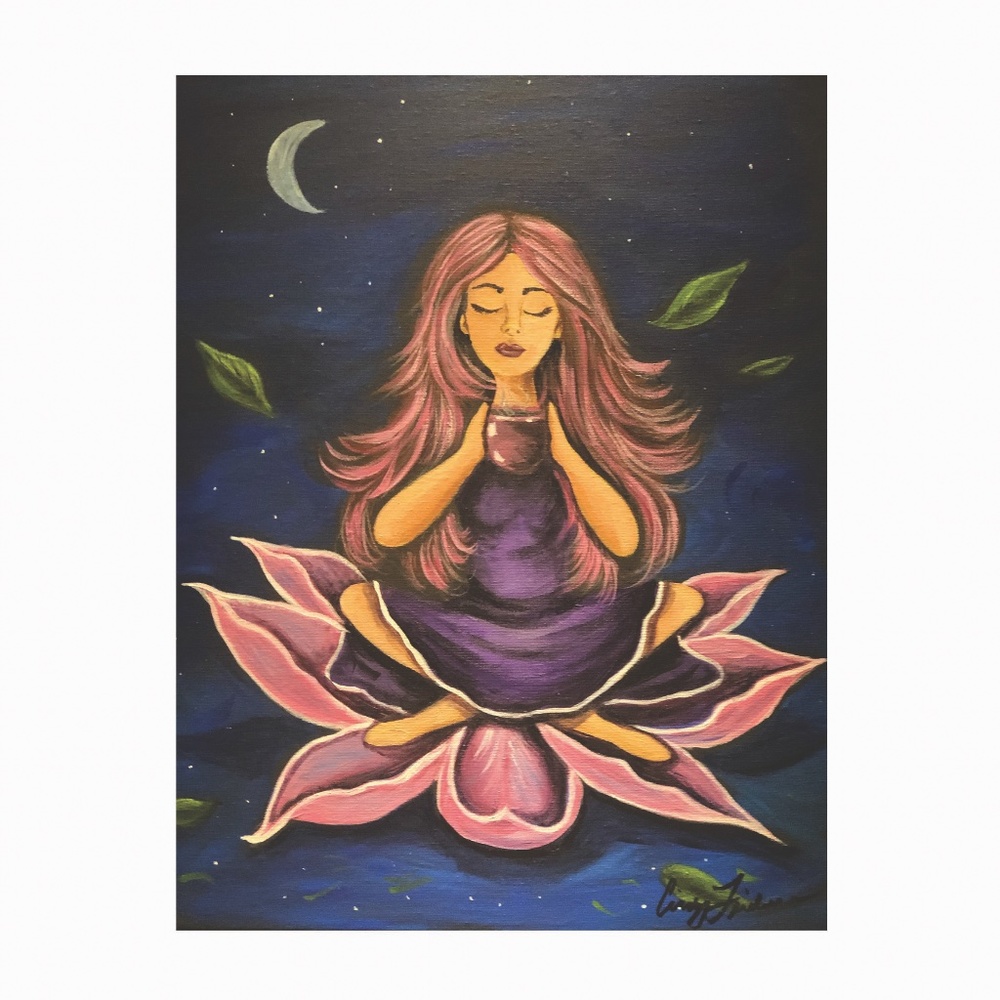 Lotus Tea Print - 3 Pack